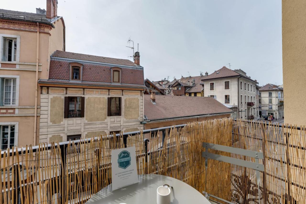 Le Mont Blanc - Charming T1 Ideal For 2 People With Balcony Annecy Exterior foto